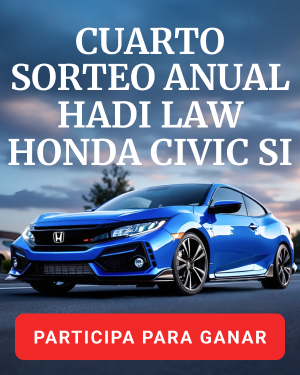 4th Annual Hadi Law Honda Civic SI Giveaway Spanish Sticky